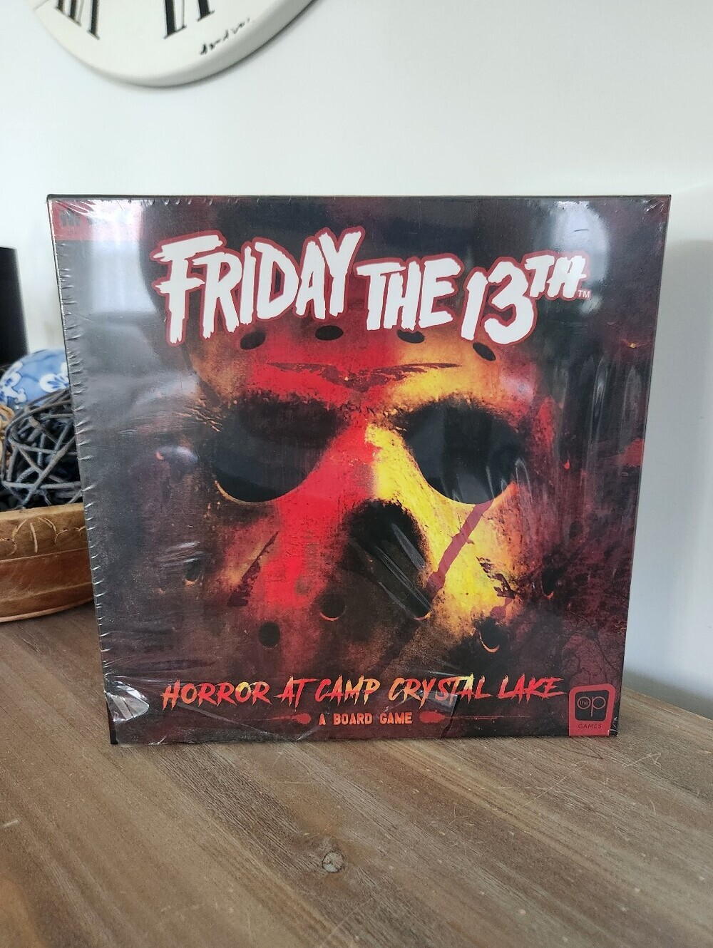 Friday the 13th Horror at Camp Crystal Lake Board Game NEW Sealed OP Games Jason